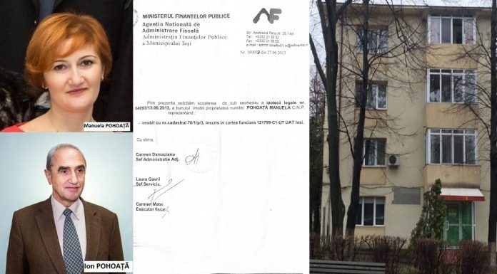 Afacerea Pohoata – Finante, lectie pentru manualul DNA. Un apartament din Copou s-a evaporat