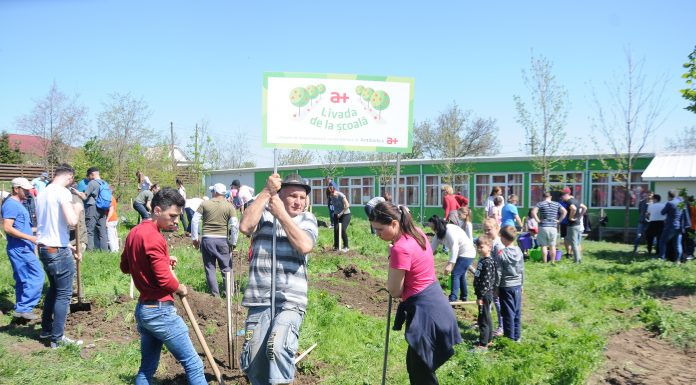 „Livada de la școală” prinde rădăcini în două școli din comuna Lețcani