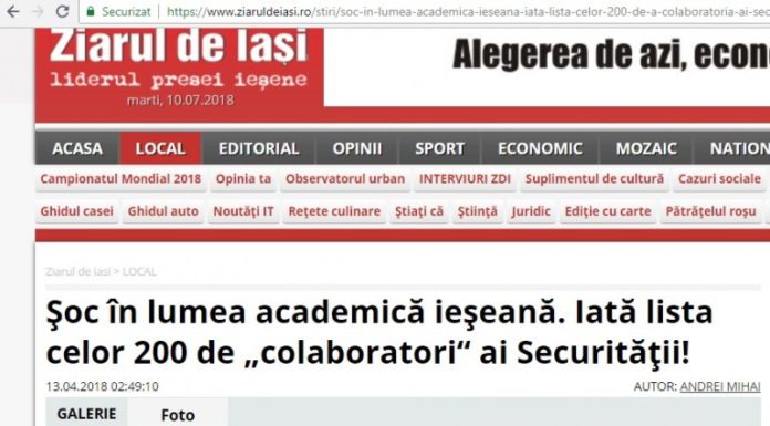 Ciuma, muma şi dubla măsură a ” lumii bune ” de pe Bahlui