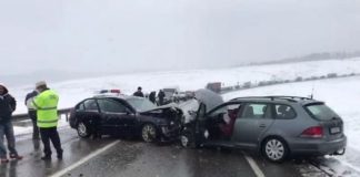 Accident grav transmis în direct pe Facebook. Şoferul vinovat a intrat inexplicabil pe contrasens, iar ulterior a strigat după ajutor pentru mama lui