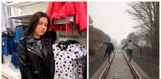 Adolescentă călcată de tren, în timp ce îşi făcea selfie pe şine