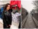 Adolescentă călcată de tren, în timp ce îşi făcea selfie pe şine