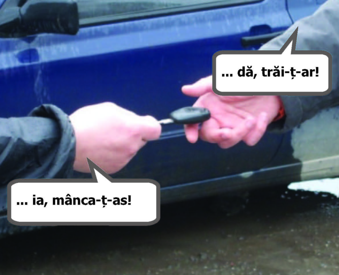 Vrei mașină? Este și cu tot cu permis ...