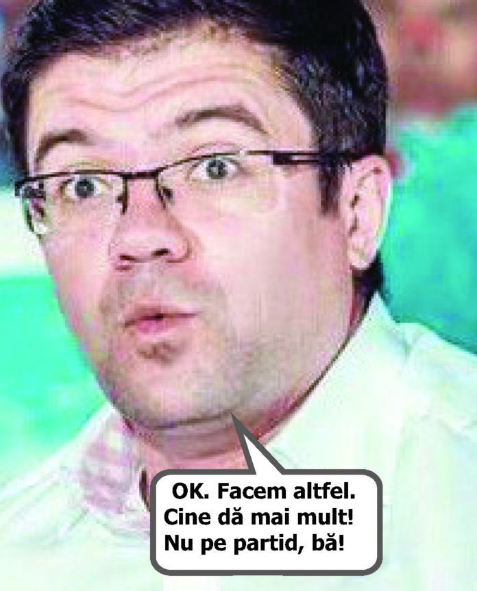 Ușor cu partidu-n curbe și peron pe stânga