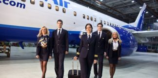 Stewardesă Blue Air, sclav la înălțime! Țeapă la concedii, diurne neplătite