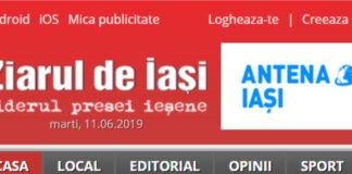 ” Antena 3 e aici ” : în geam la ” Ziarul de Iaşi „