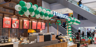 A treia cafenea Starbucks din Iași se deschide în Iulius Mall