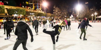 S-A DESCHIS SEZONUL DISTRACȚIEI PE GHEAȚĂ, LA PATINOARUL PALAS ICE