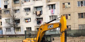 Golănie, marca PMI. Bloc lângă pasajul Bucium cu PUZ de hală industrială