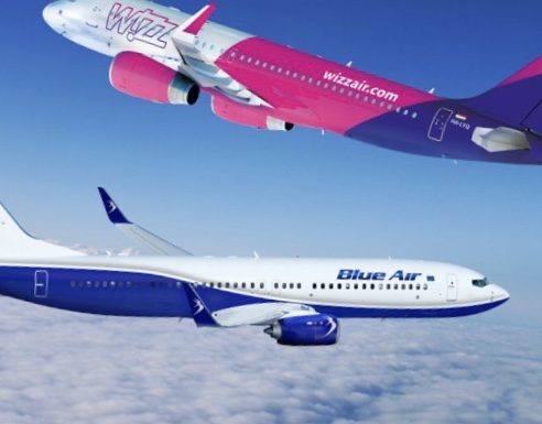 Blue Air și Wizz Air anulează zborurile spre nordul Italiei