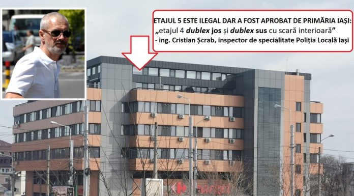 Cum autorizează Chirica etaje ilegale: „ etajul 4 dublex jos și dublex sus cu scară interioară”