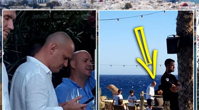Sebastian Ghiță surprins la o petrecere pe insula greacă Mykonos, deși a primit azil politic în Serbia