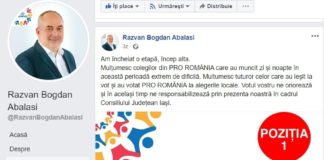„Prostănacul” de la Iași. Candidatul Pro România s-a lăudat că a intrat în CJ deși a pierdut alegerile