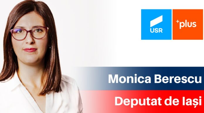 Monica Berescu, deputat USR PLUS: “Știm ce îi așteaptă pe copiii noștri la școală?”