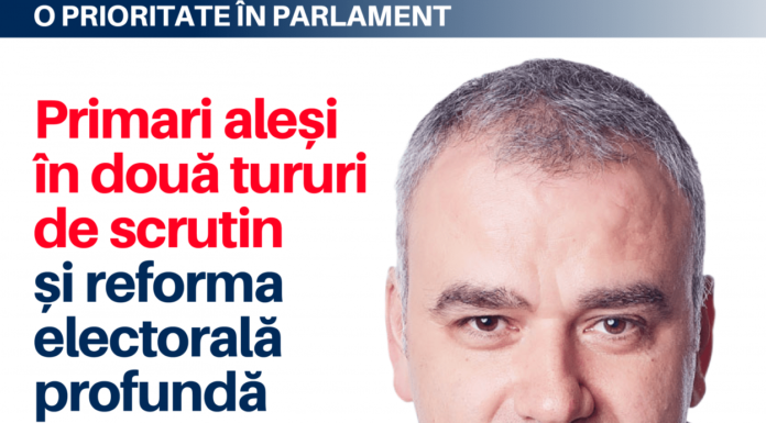 Marius Bodea, Senator USR PLUS: Primari aleși în două tururi de scrutin și reforma electorală profundă – doar așa vom da cu adevărat puterea cetățenilor români!