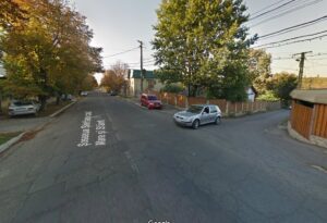 Imagine captat de pe Google în 2019: Primăria Iași nu montase niciun indicator