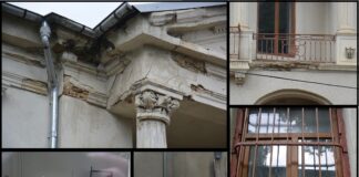 (FOTO) Casa pe care Chirica a plătit 800.000 de euro din banii ieșenilor se dărâmă. Clădirea trebuia inaugurată în 2018, anul Centenarului Marii Uniri