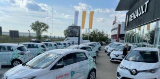 IAȘISTING a achiziționat cea mai mare flotă de mașini electrice din afara Bucureștiului