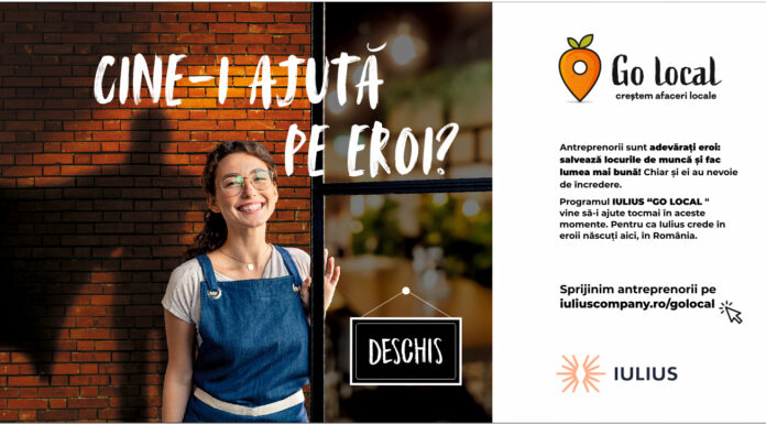 IULIUS lansează Go Local, program de susținere a antreprenorilor locali – scutiri temporare de la plata chiriei și pachet gratuit de promovare