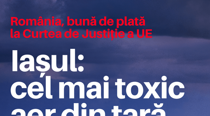 Marius Bodea (Senator USR PLUS): Iașul – cel mai toxic aer din țară. România, bună de plată la Curtea de Justiție a UE