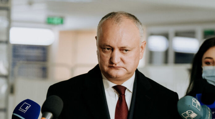 Igor Dodon a fost reținut pentru 72 de ore