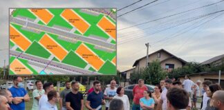 Primăria Miroslava a blocat un cartier întreg pentru blocurile milionarului Haucă. Locuitorii din Valea Adâncă au ieșit în stradă