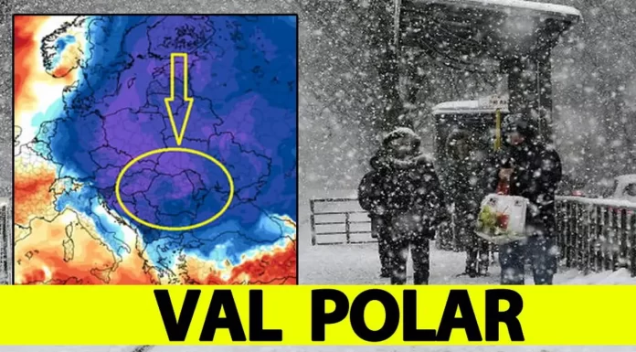 Aerul polar ajunge în România. Cât de frig se face, unde sunt așteptate precipitații