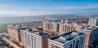 Copou Garden Residence, finalizat în proporție de 70%. Parcarea subterană va fi gata în iunie 2023