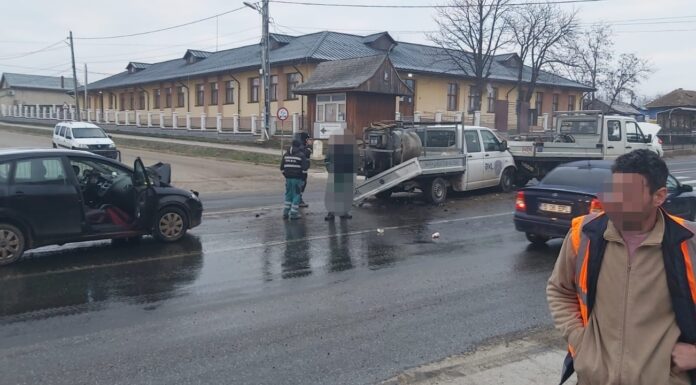 Accident rutier la Bălțați