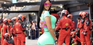 Faimoasa Ivana Knoll a intrat la boxe! Apariție uimitoare la cursa de Formula 1 de la Miami FOTO