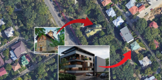 Țurcanu trântește un bloc într-un sit istoric, între case, în inima verde a Copoului