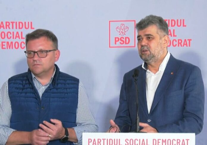 Marius Budăi și Marcel Ciolacu
