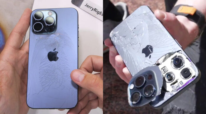 VIDEO Imagini triste pentru fanii Apple. Noul iPhone, construit din titan, se sparge cu doar două degete
