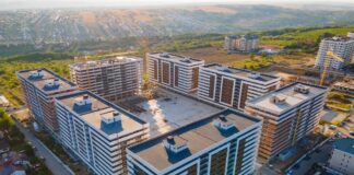 Cel mai mare ansamblu rezidențial din Copou, aproape de finalizare. La Copou Garden Residence începe amenajarea parcului de două hectare