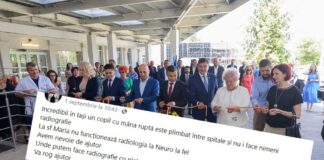 Situație critică la Sf. Maria, spital inaugurat de o armată de politicieni: radiologia nu funcționează, RMN doar cu intermitențe, CT-ul este vechi de 13 ani