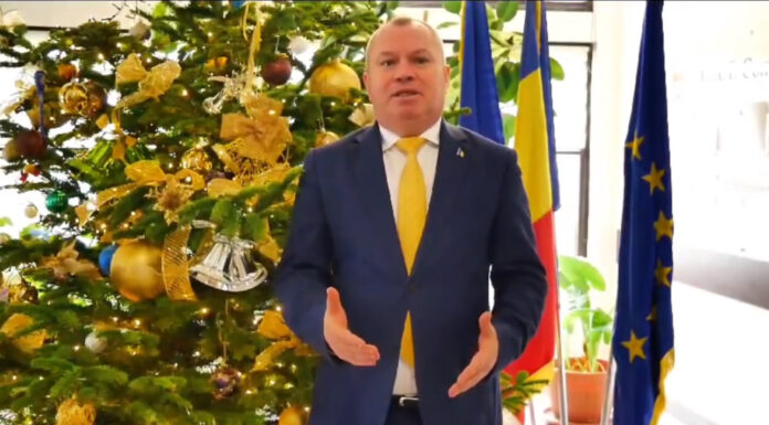 VIDEO Mesajul de sărbători al primarului comunei Lețcani, Stelian Turcu