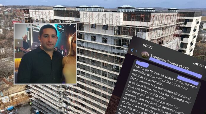 Dezvoltatorul de la Evergreen Towers a oprit apa în bloc locatarilor care nu l-au votat şef de asociaţie. „Suntem șantajați și hărțuiți. Comportament de interlop”