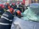 VIDEO Accident rutier cu o victimă încarcerată în Bucium
