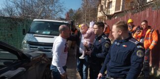 UPDATE (VIDEO) Circ monstru și dosar penal pentru patronul Rodotex. Poliția și ambulanța, chemate după ce milionarul a blocat un drum public din Copou