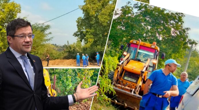 FLAGRANT! ApaVital a tras rețeaua de canalizare până la domeniul lui Alexe de la Bârnova. Societatea de apă-canal este deținută de Consiliul Județean