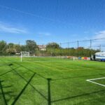 teren de fotbal in comuna Grozesti, facut de firma din cluj