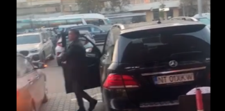 VIDEO Primarul Mihai Chirica surprins parcând pe locul pentru persoane cu handicap