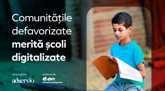 Proiect de digitalizare a școlilor din mediile defavorizate