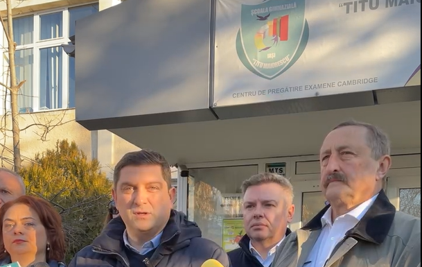 Declarațiile lui Bogdan Cojocaru, președintele PSD Iași, după votul de la alegerile prezidențiale: ”Mi-am exprimat astăzi dreptul de vot pentru a putea continua un parteneriat solid pe care l-am avut, ca și până acum, cu reprezentanții noștri la nivel guvernamental”