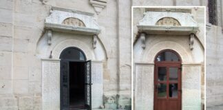 Starețul de la Golia a distrus biserica monument istoric: ușă de termopan în locul celei vechi din fier masiv. Lăcașul a fost ridicat în secolul 17 de domnitorul Vasile Lupu