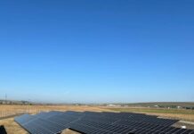 GALERIE FOTO Parc fotovoltaic de 2 milioane lei în comuna Lețcani. Investiția va asigura iluminatul pentru sistemul public din localitate