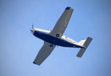 UPDATE Avion de mici dimensiuni prăbușit lângă unitatea militară din Dancu. Două persoane se aflau la bord