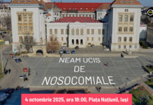 „Neam ucis de nosocomiale”. Zona UMF va deveni loc de veghe în memoria copiilor uciși la Spitalul „Sf. Maria”