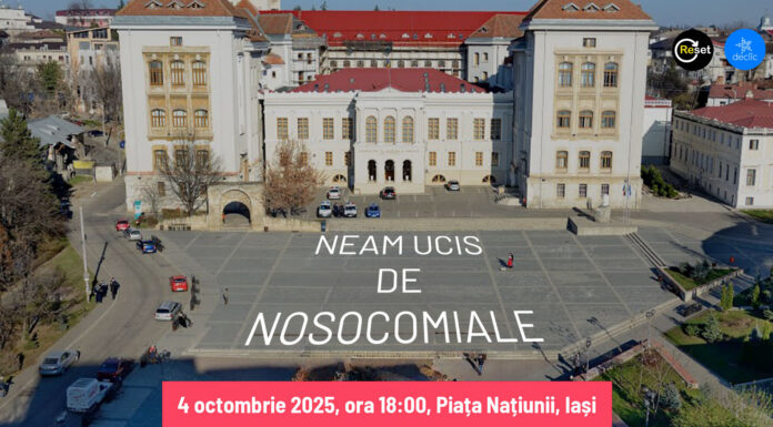 „Neam ucis de nosocomiale”. Zona UMF va deveni loc de veghe în memoria copiilor uciși la Spitalul „Sf. Maria”
