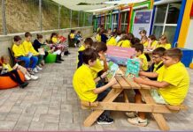 Elevii de la Liceul „Profesor Mihai Dumitriu” Valea Lupului se bucură de un nou spațiu sigur și prietenos pentru pauze, în curtea școlii